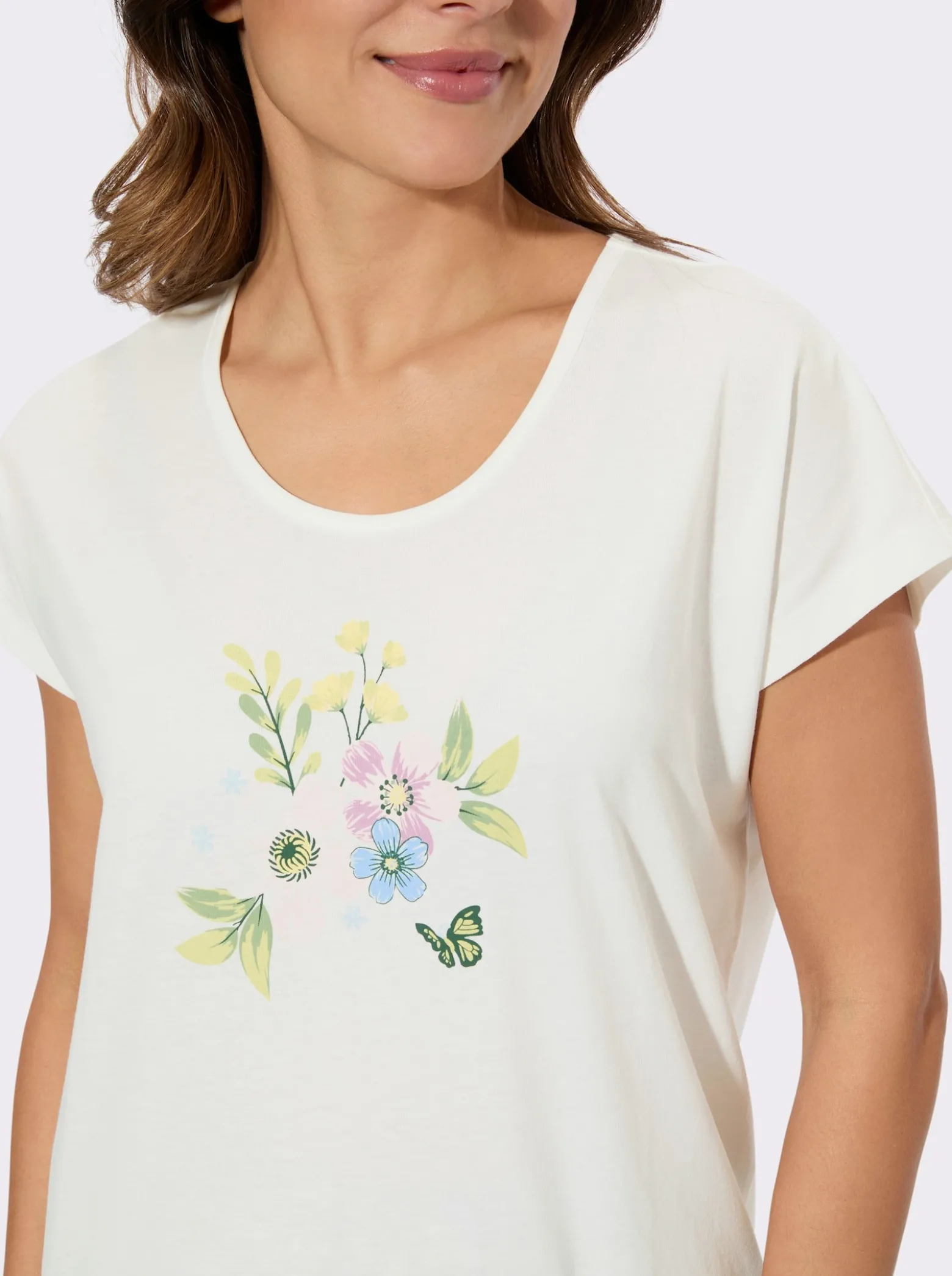 Shorty mit Blumen-Muster