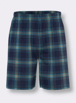 Shorty mit Karo-Hose