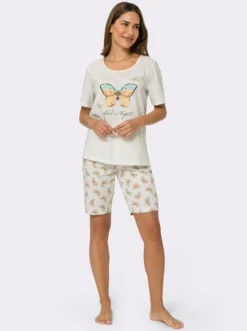 Shorty mit Schmetterlings-Druck