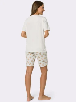 Shorty mit Schmetterlings-Druck