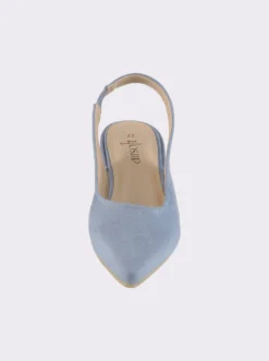 Slingpumps mit Gummizug