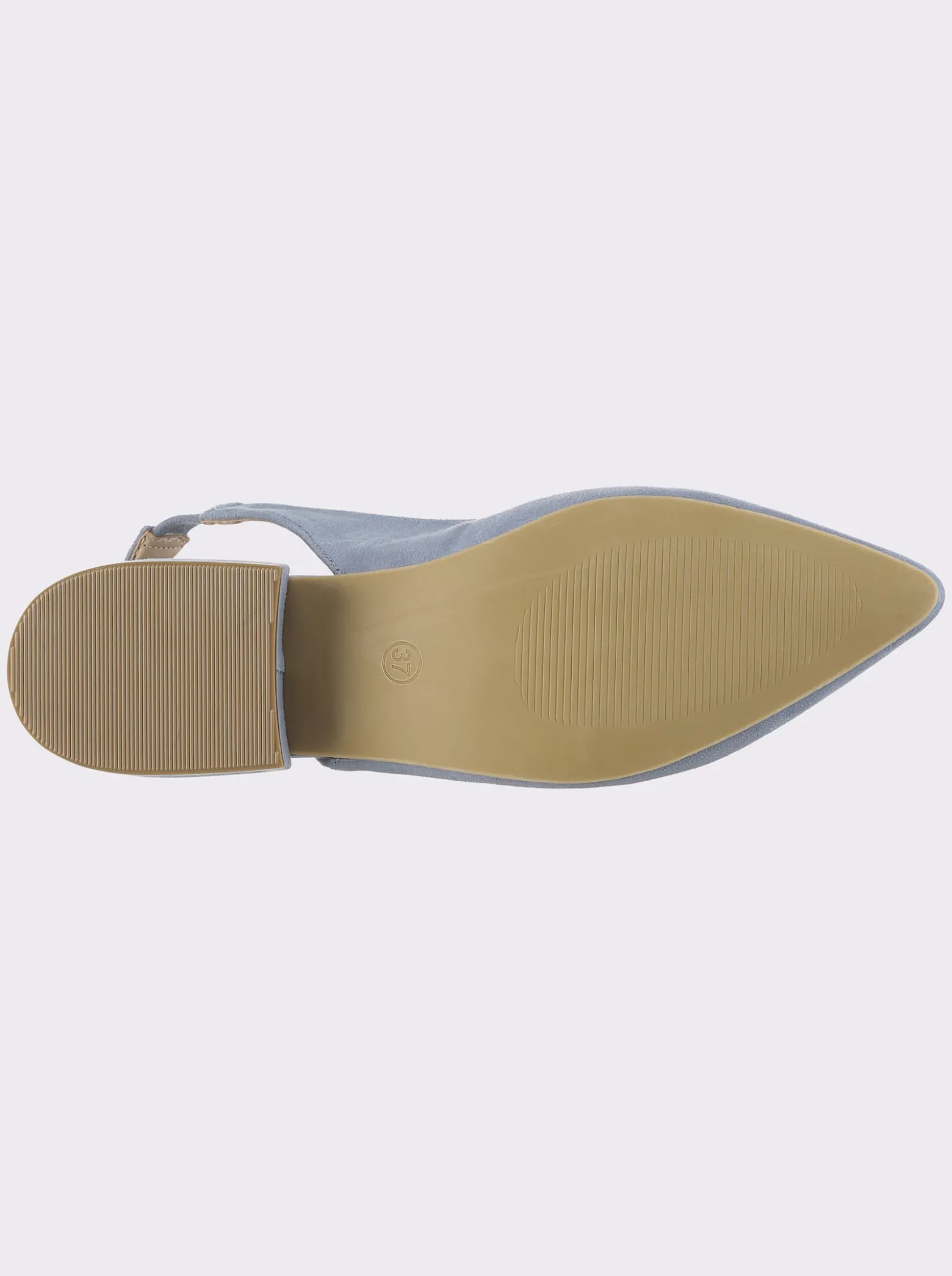 Slingpumps mit Gummizug