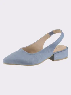 Slingpumps mit Gummizug