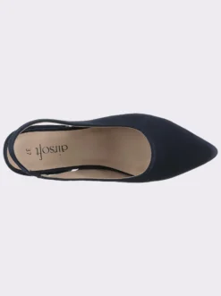 Slingpumps mit Gummizug