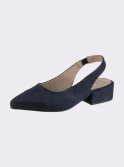 Slingpumps mit Gummizug