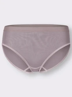 Slip mit elastischen Abschlüssen