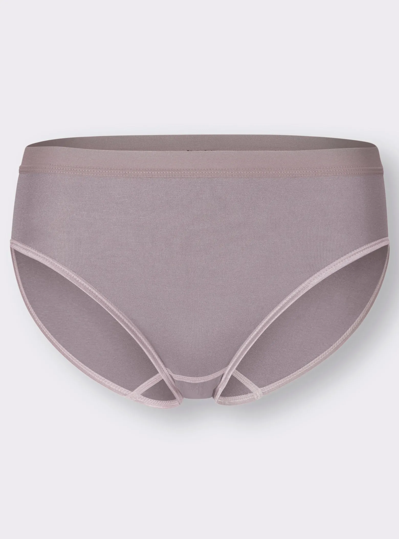Slip mit elastischen Abschlüssen