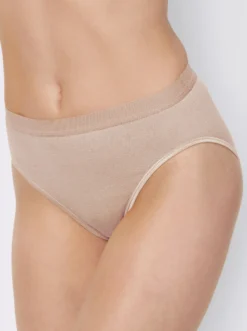 Slip mit elastischen Abschlüssen