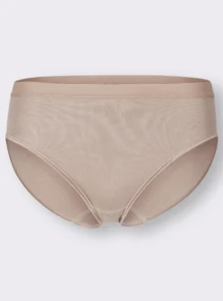 Slip mit elastischen Abschlüssen