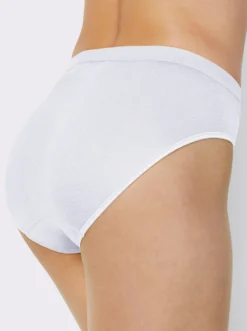 Slip mit elastischen Abschlüssen