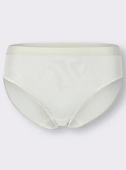 Slip mit elastischen Abschlüssen