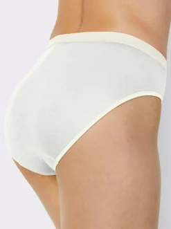 Slip mit elastischen Abschlüssen