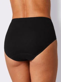 Slip mit Glanzbandeinfassung
