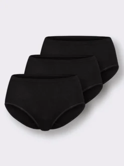 Slip mit Glanzbandeinfassung