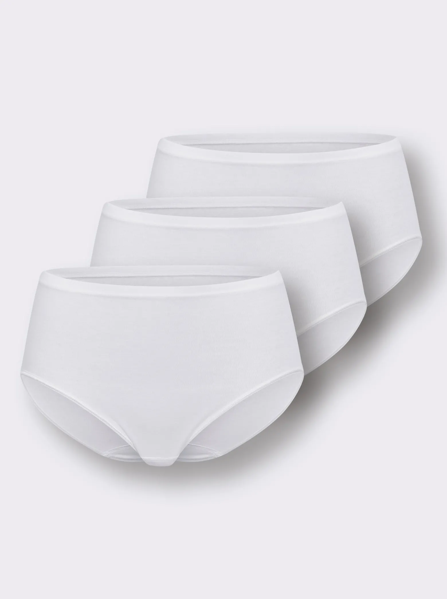 Slip mit Glanzbandeinfassung