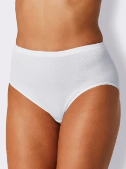Slip mit Glanzbandeinfassung