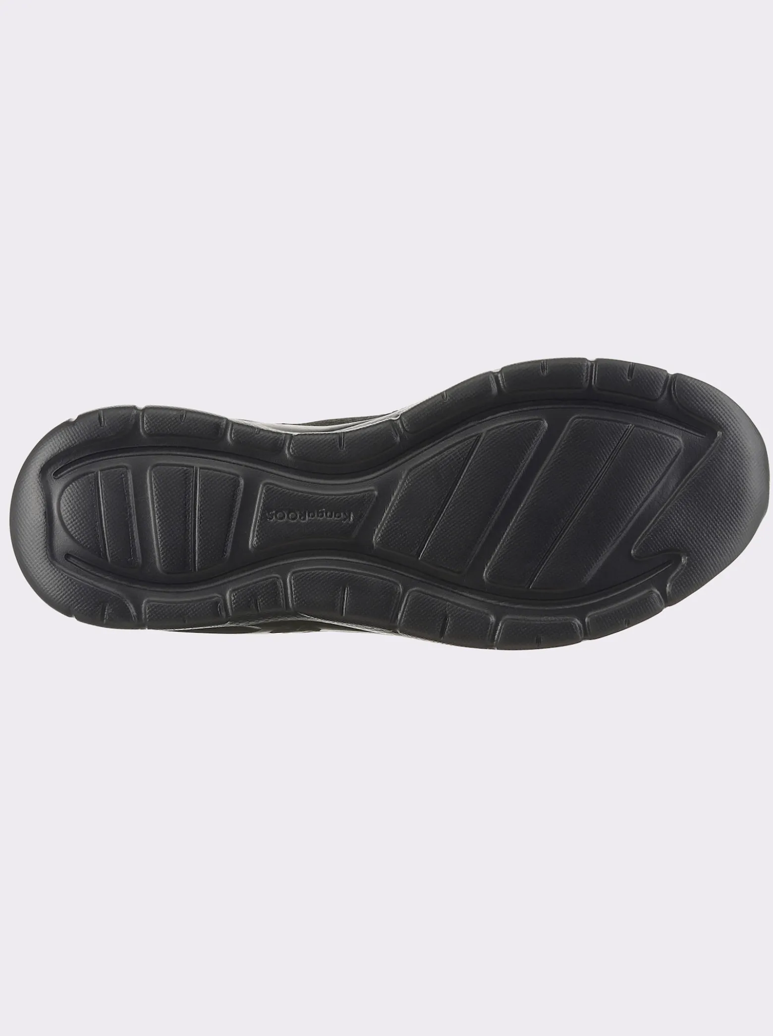 Slipper aus Mesh und Lederimitat