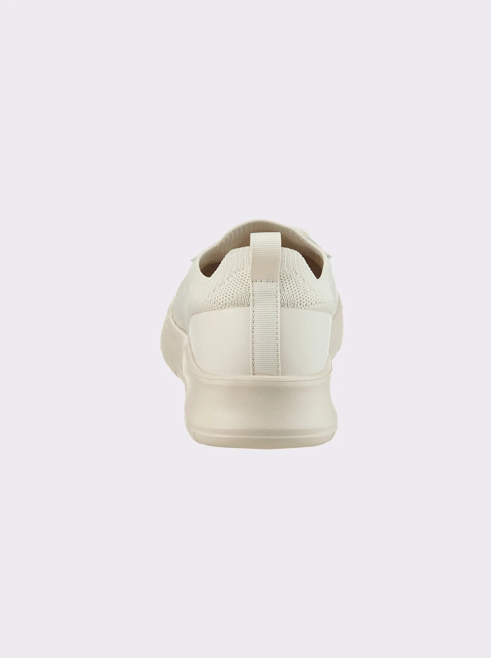Slipper aus Mesh und Lederimitat