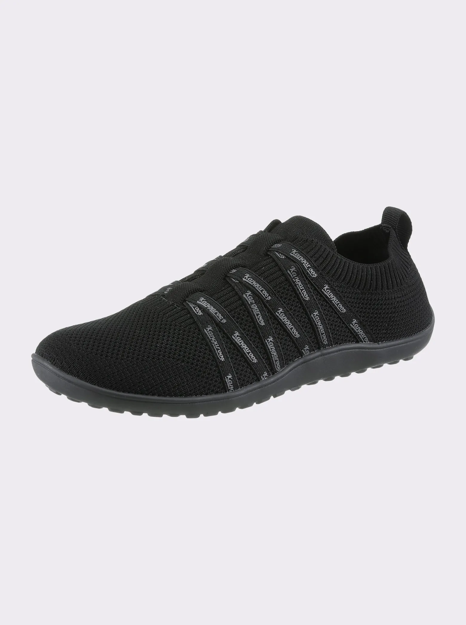 Slipper aus Textil-Material