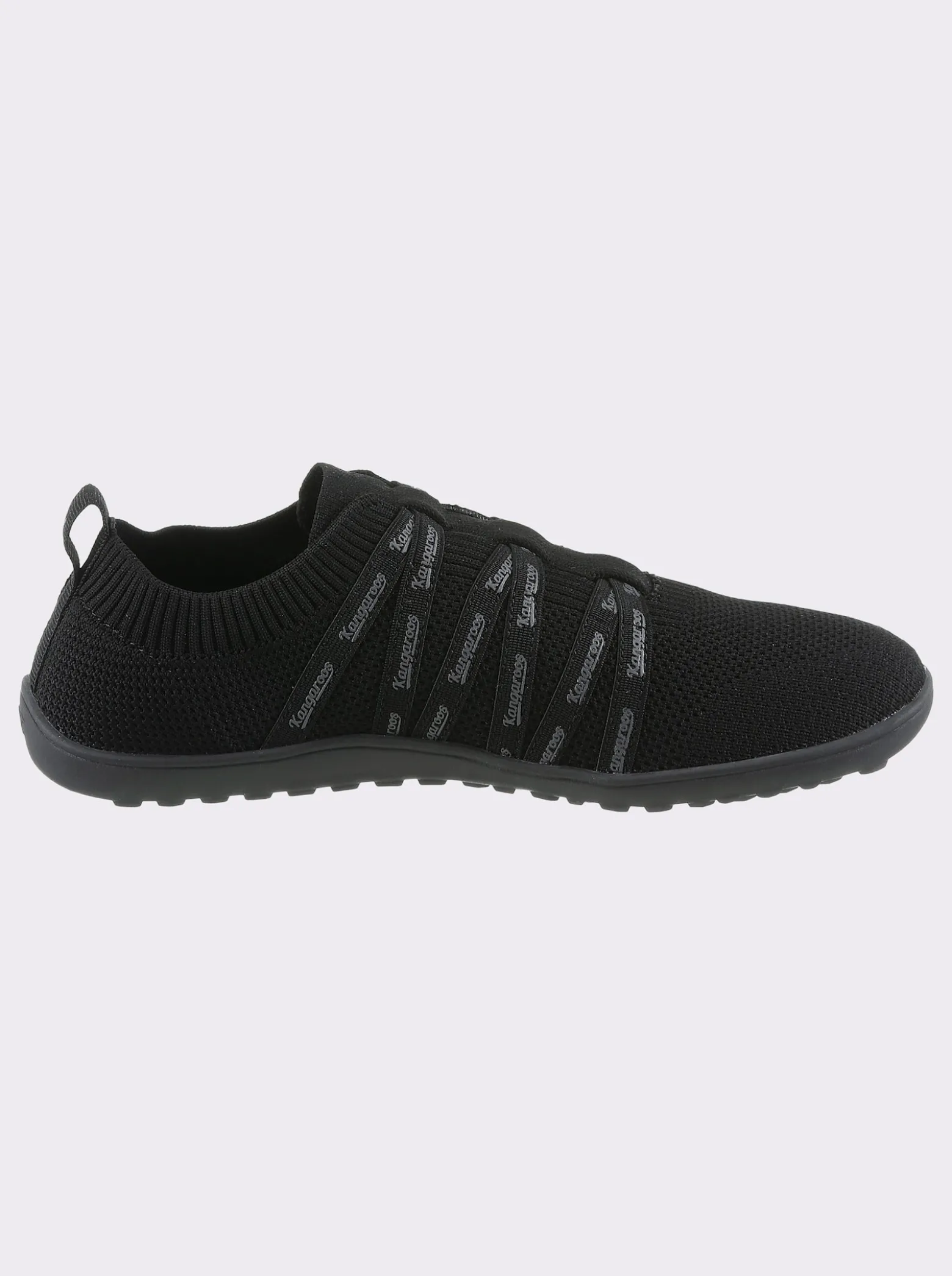 Slipper aus Textil-Material