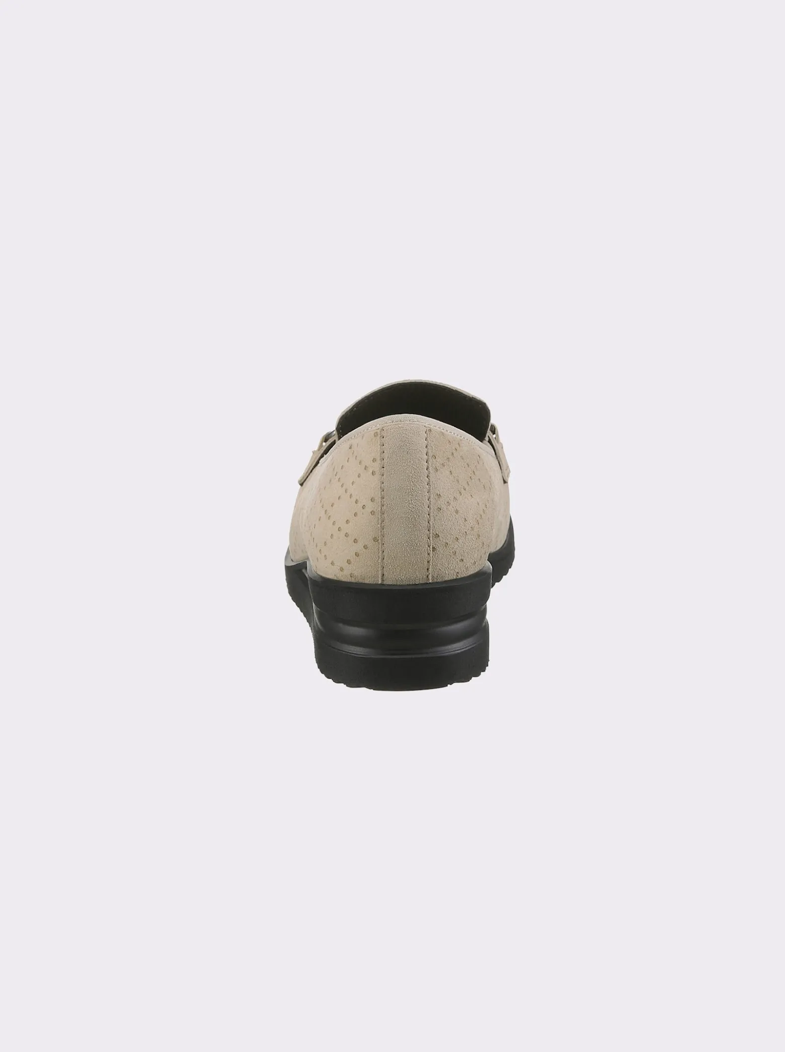 Slipper geprägtes Veloursleder