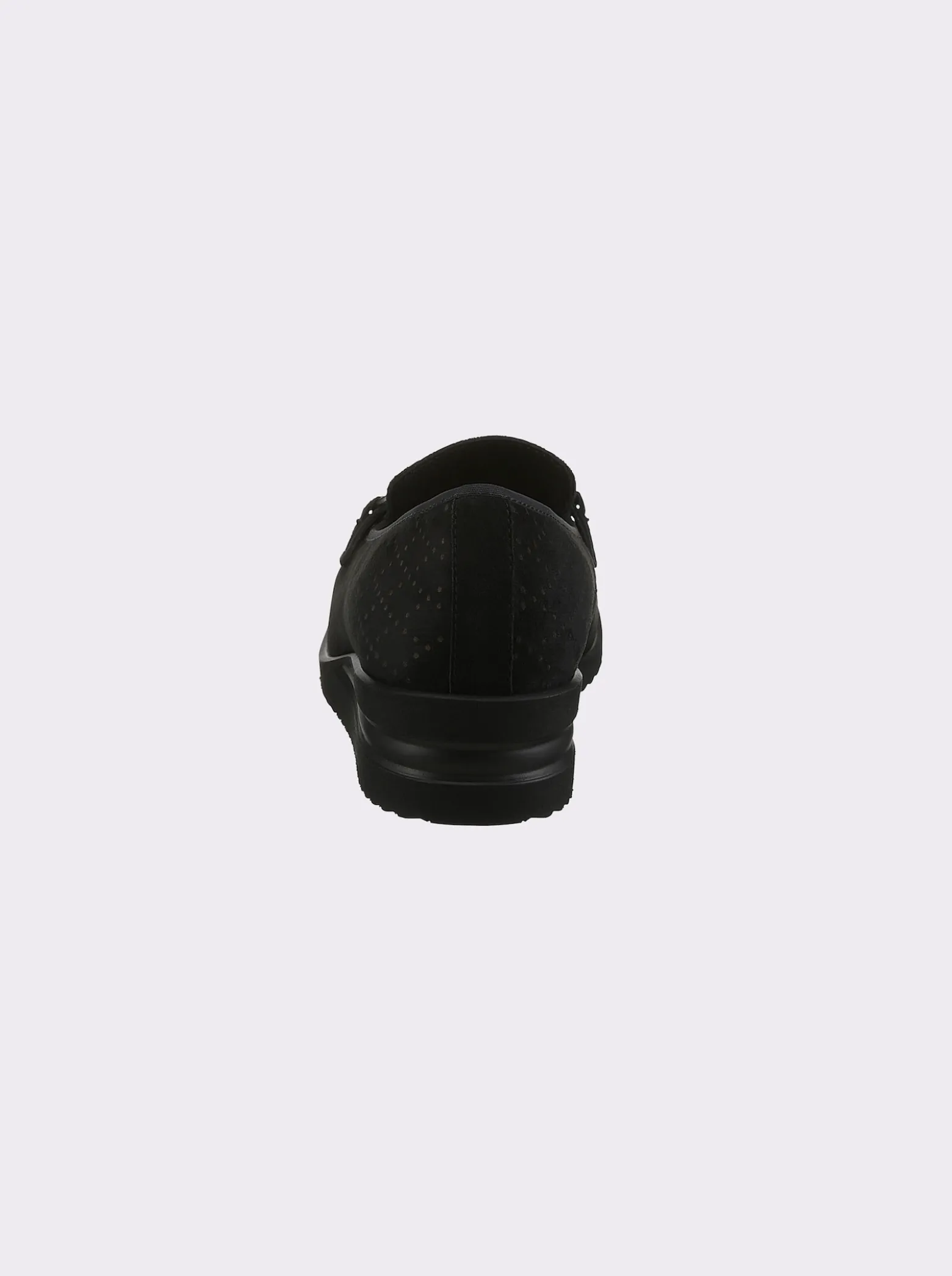 Slipper geprägtes Veloursleder