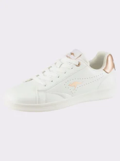 Sneaker aus Leder-Imitat, von KangaROOS