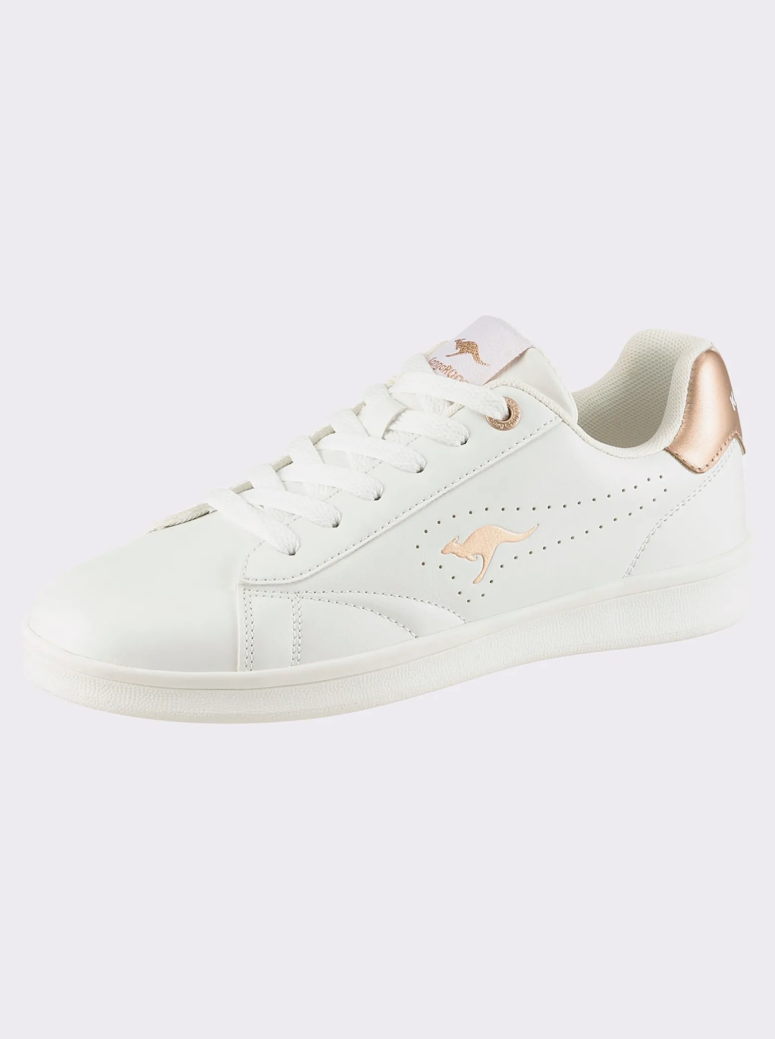 Sneaker aus Leder-Imitat, von KangaROOS