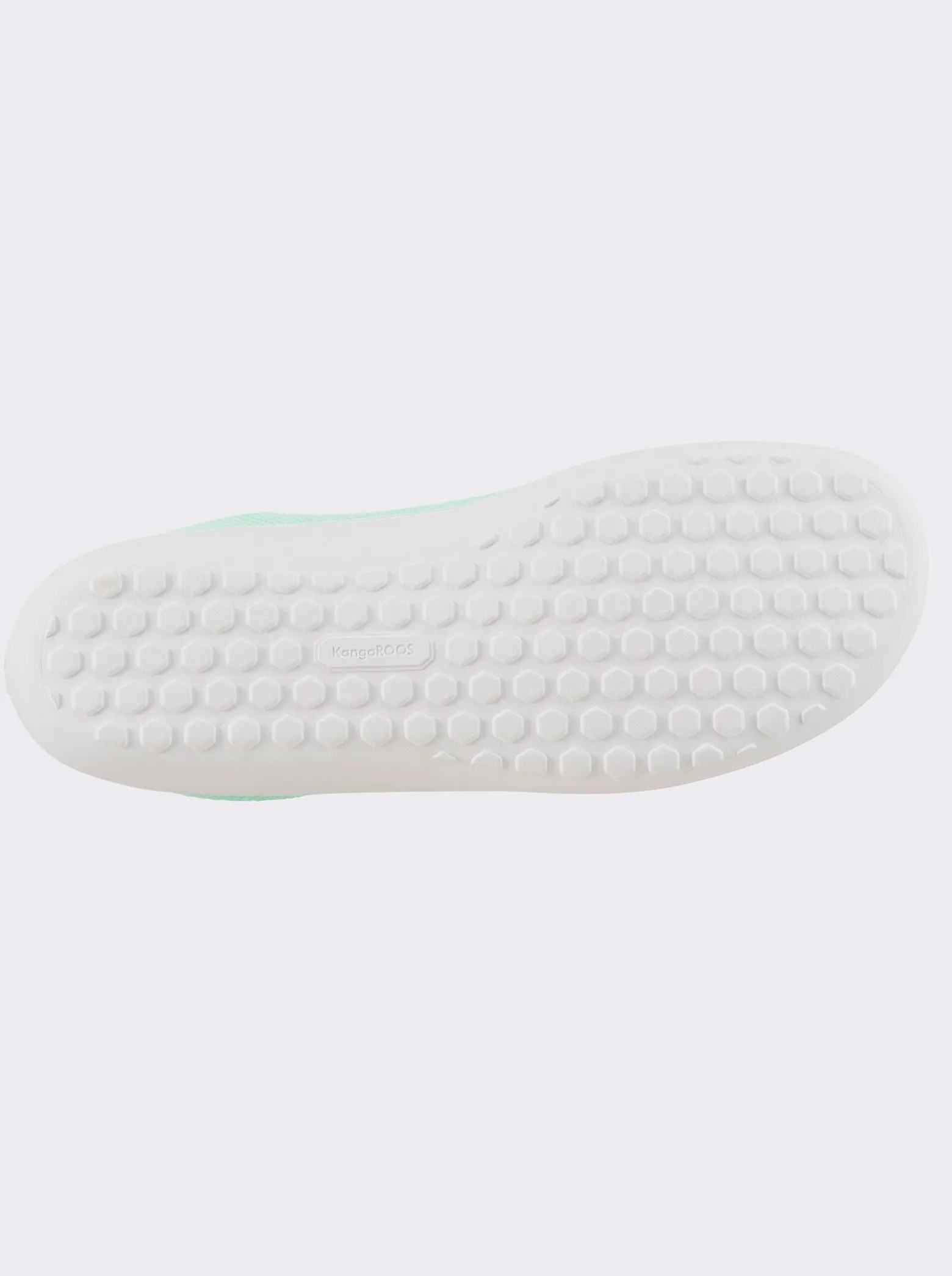 Sneaker mit flacher Gummi-Laufsohle