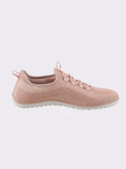 Sneaker mit flacher Gummi-Laufsohle