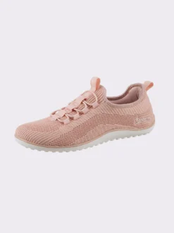 Sneaker mit flacher Gummi-Laufsohle