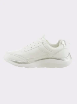 Sneaker mit metallisch schimmernden Akzenten