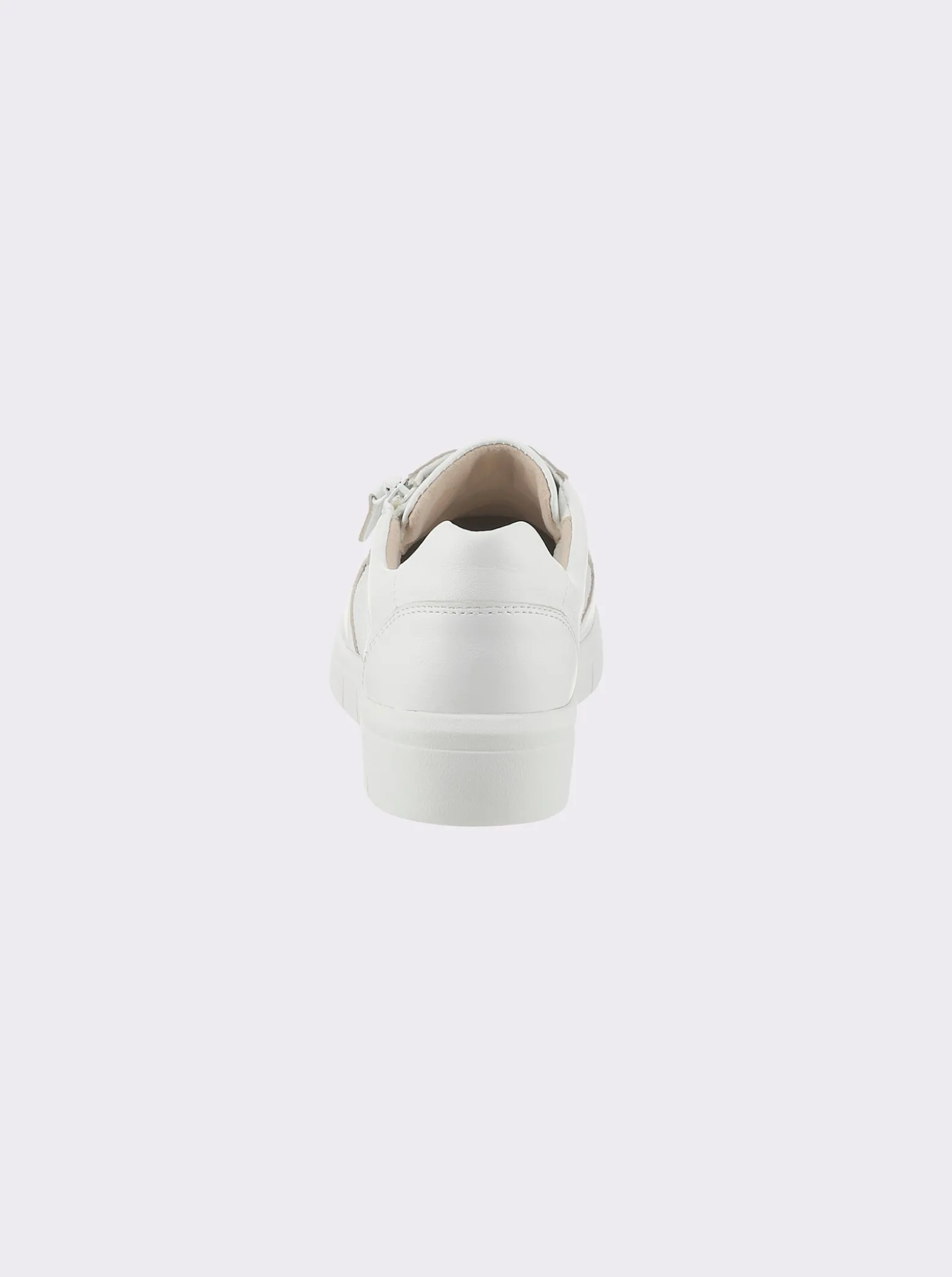 Sneaker mit seitlichem Reißverschluss