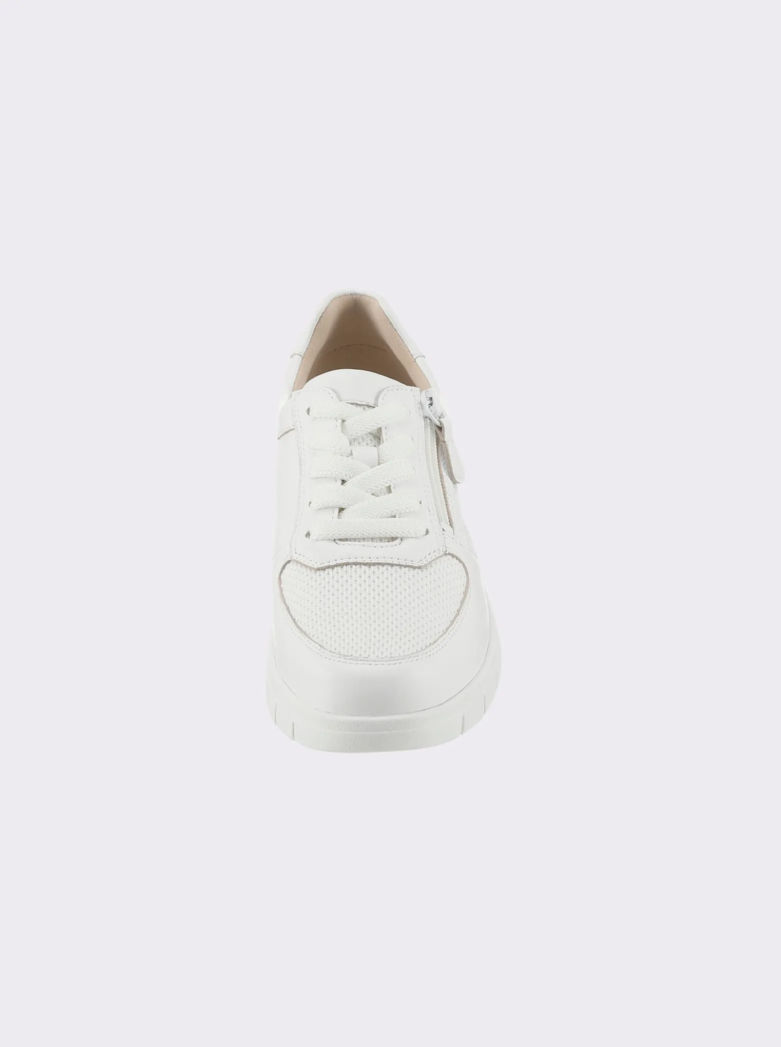 Sneaker mit seitlichem Reißverschluss