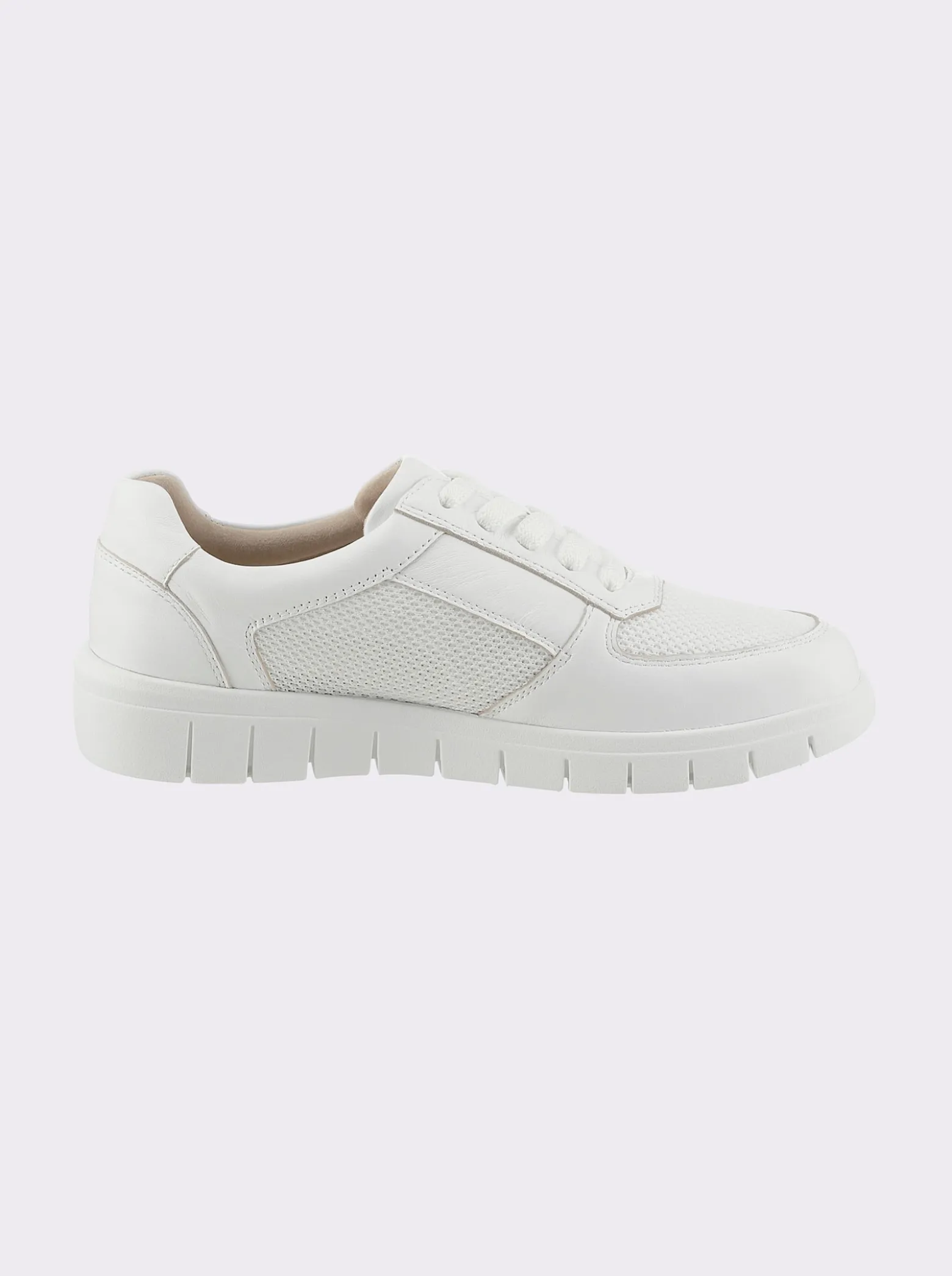 Sneaker mit seitlichem Reißverschluss