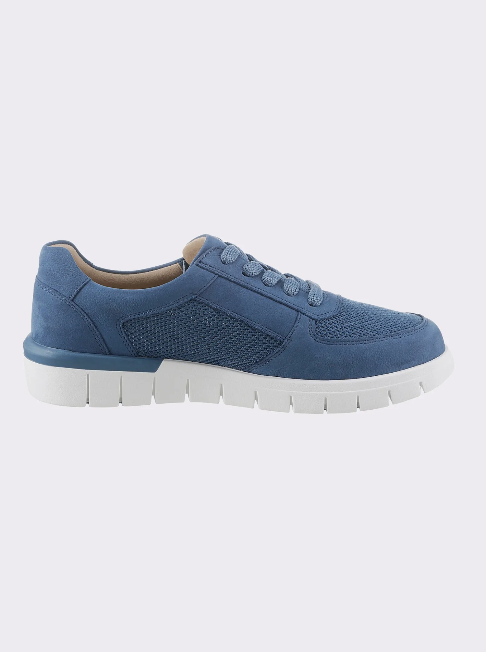Sneaker mit seitlichem Reißverschluss