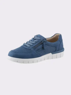 Sneaker mit seitlichem Reißverschluss