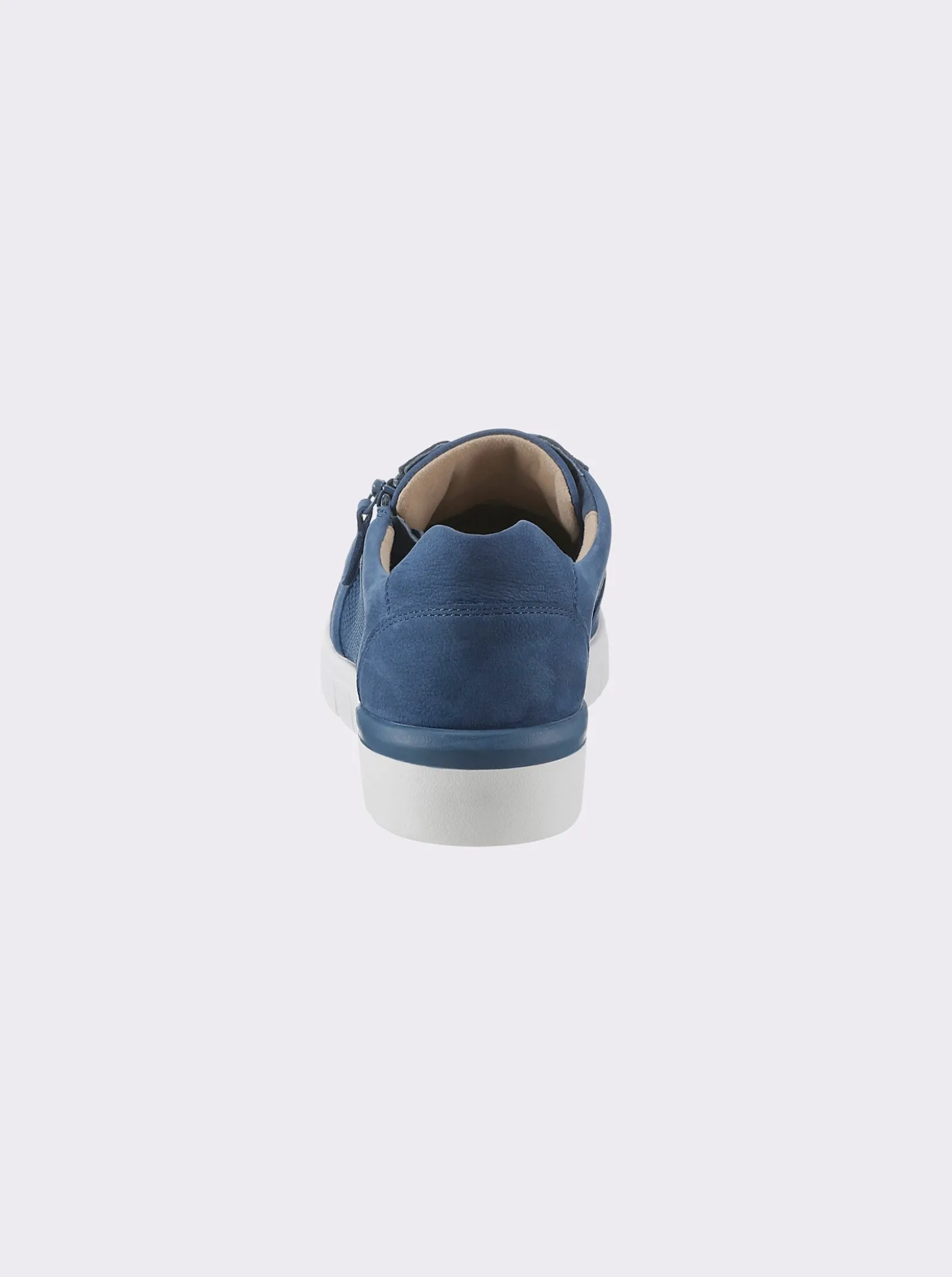 Sneaker mit seitlichem Reißverschluss