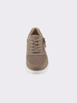 Sneaker mit seitlichem Reißverschluss