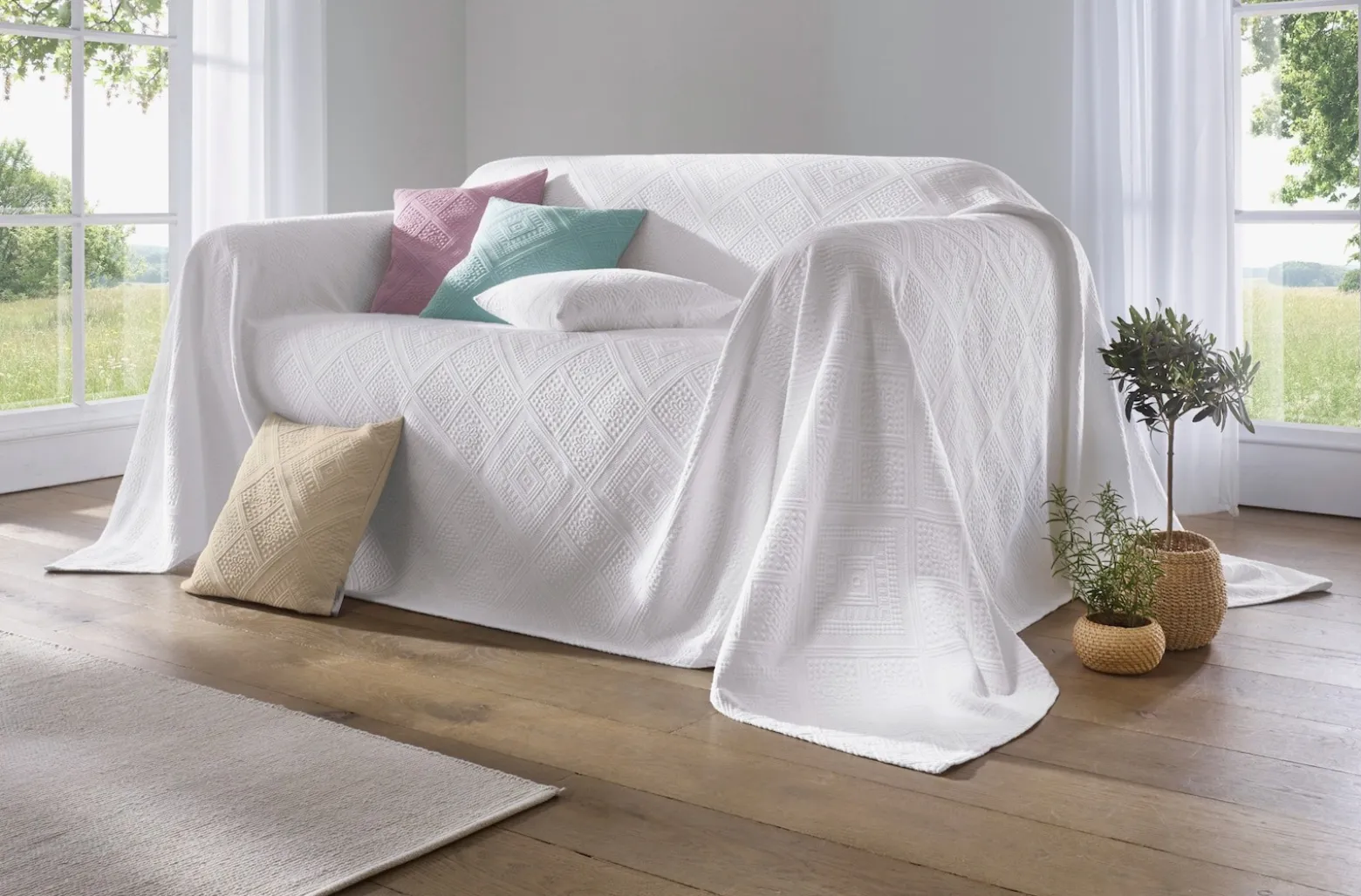 Sofaüberwurf