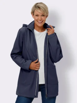 Softshelljacke mit Fleece-Futter
