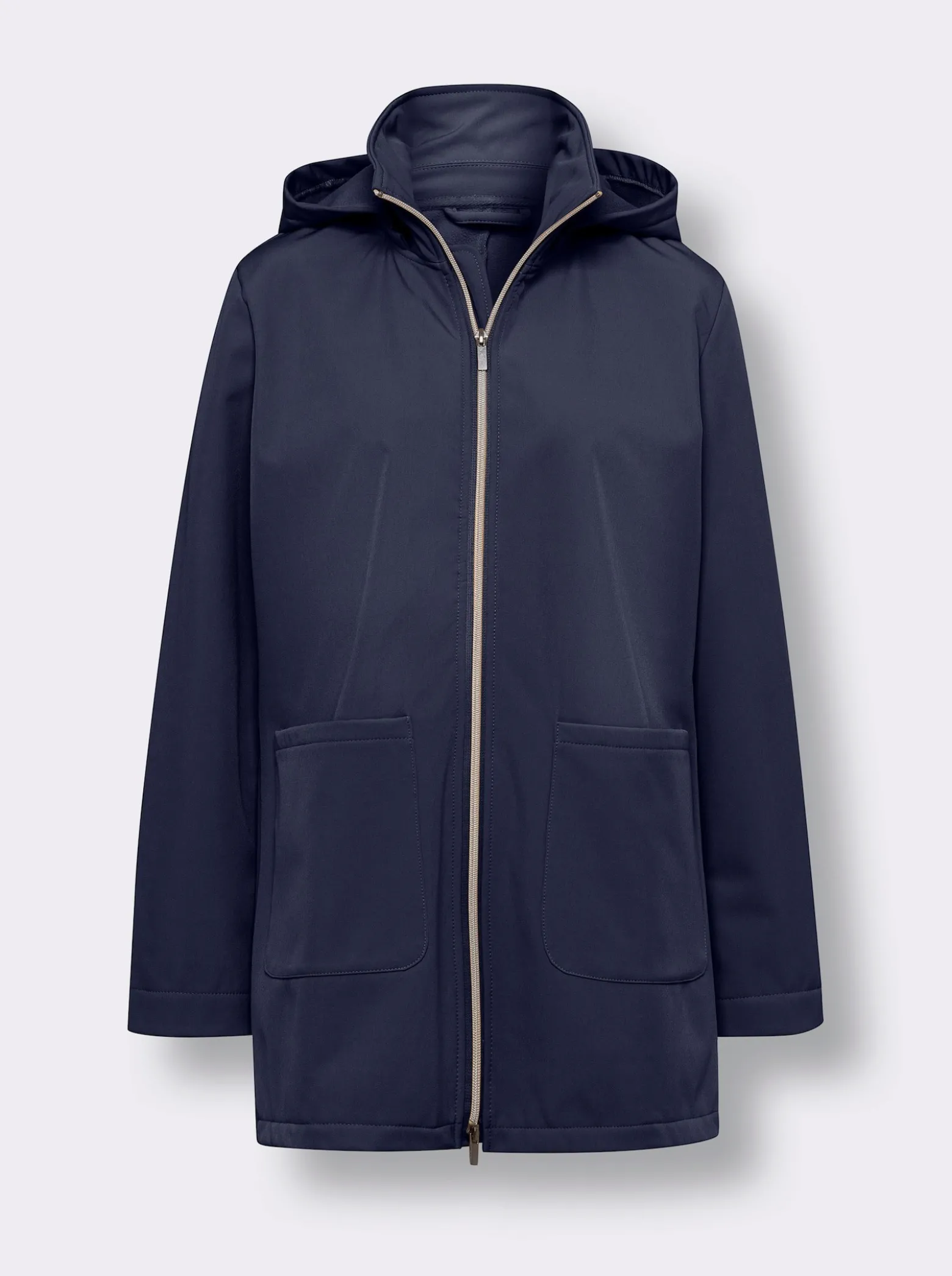 Softshelljacke mit Fleece-Futter