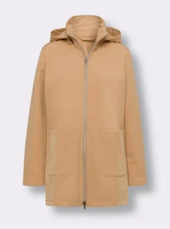 Softshelljacke mit Fleece-Futter