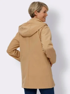 Softshelljacke mit Fleece-Futter