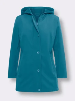 Softshelljacke mit Kapuze