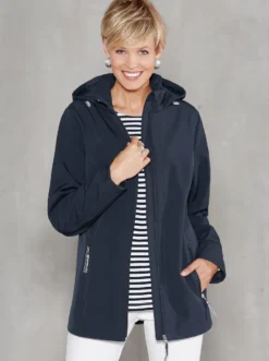 Softshelljacke winddicht, atmungsaktiv