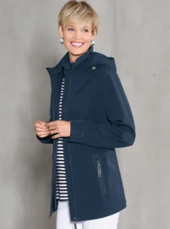 Softshelljacke winddicht, atmungsaktiv