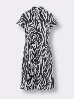 Sommerkleid im Animal-Dessin