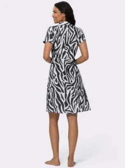 Sommerkleid im Animal-Dessin