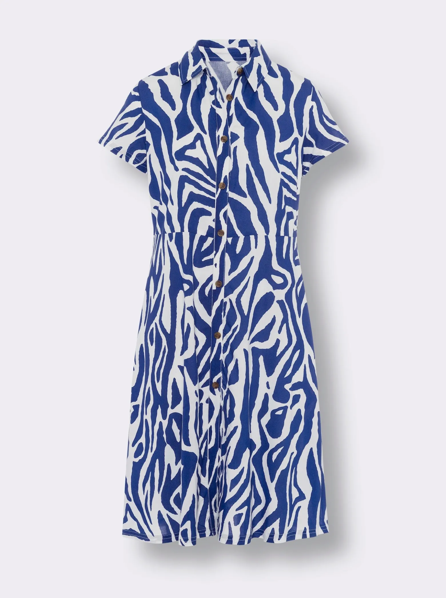 Sommerkleid im Animal-Dessin